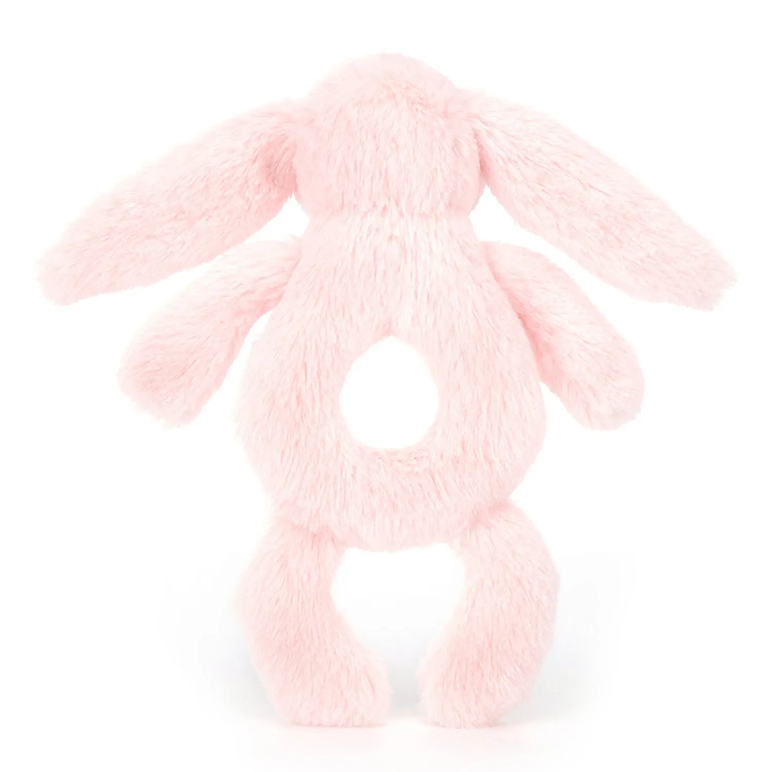 Bashful Bunny Ring Rattle Baby Pink