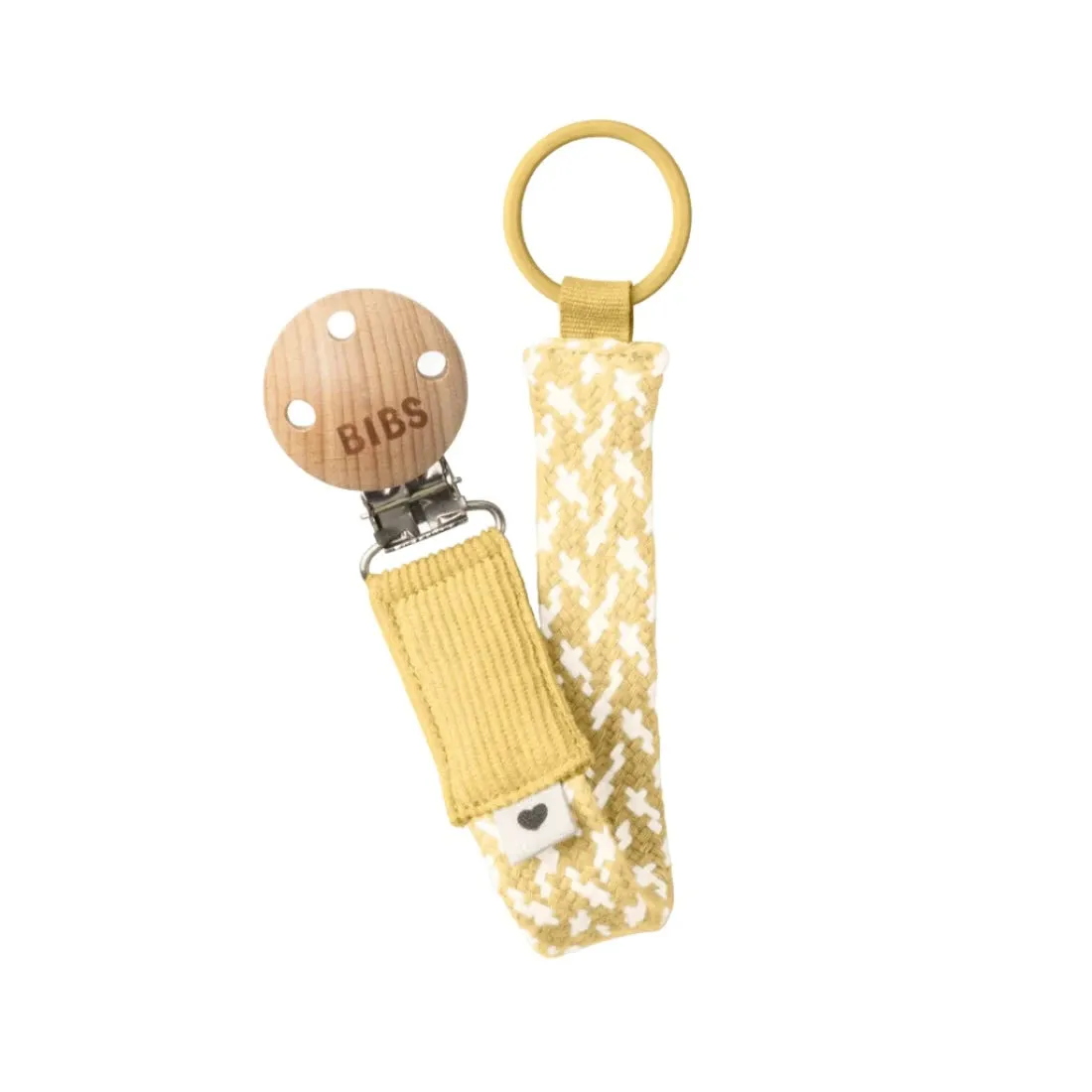 Braided Organic Cotton Pacifier Clip