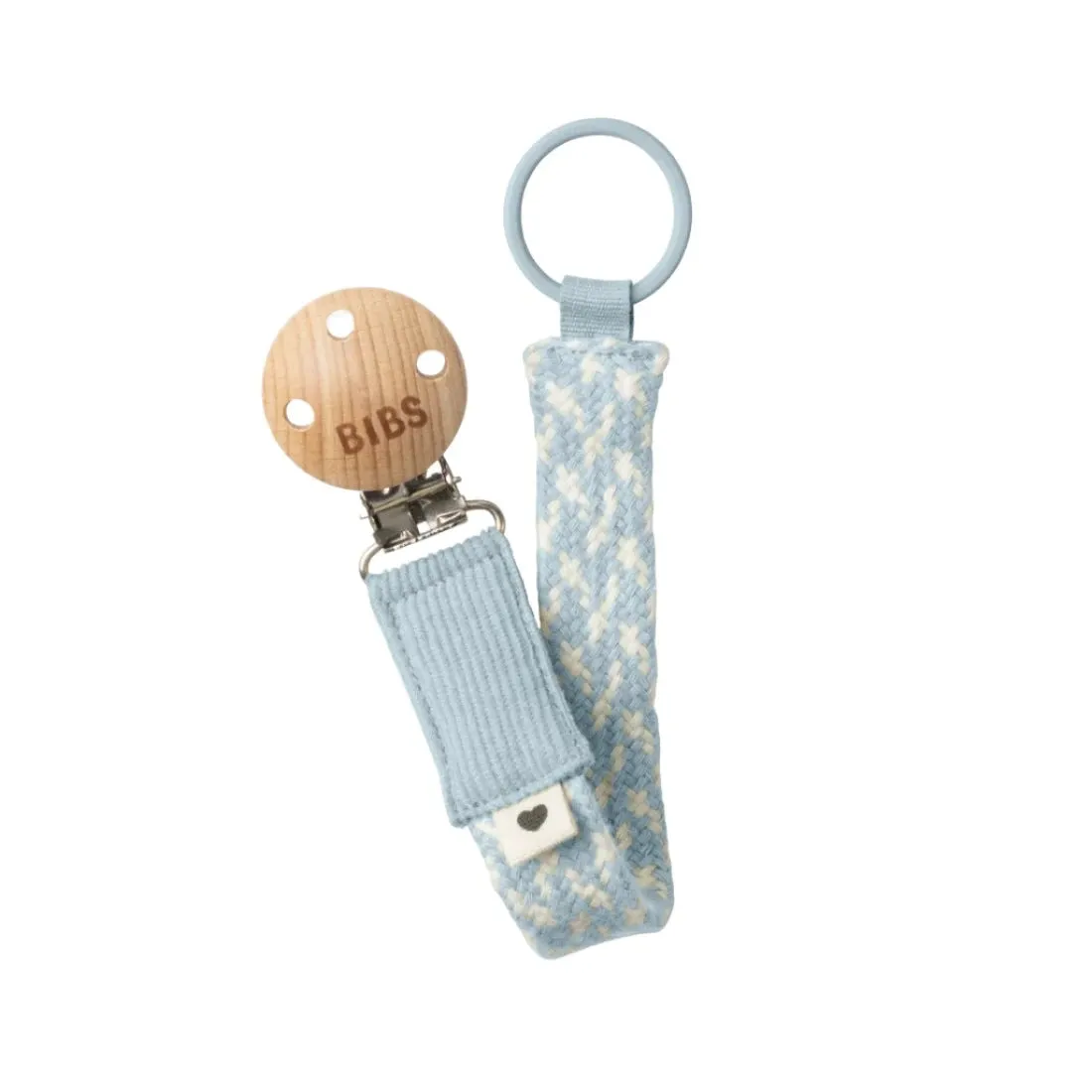 Braided Organic Cotton Pacifier Clip