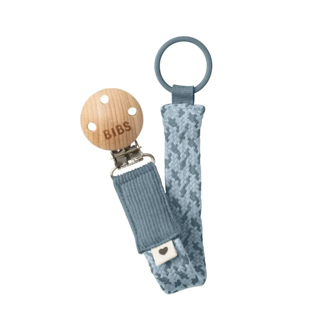 Braided Organic Cotton Pacifier Clip