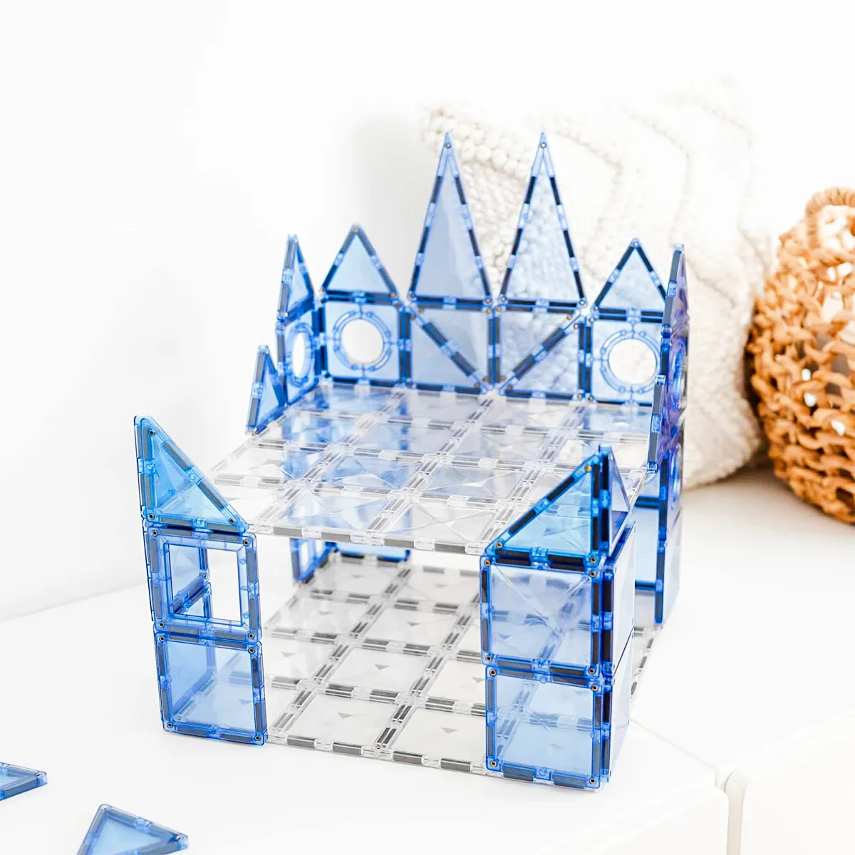 Connetix Clear Base Plate Pack (2 pc)
