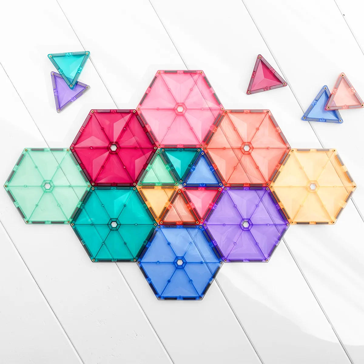 Connetix Pastel Geometry Pack (40 pc)