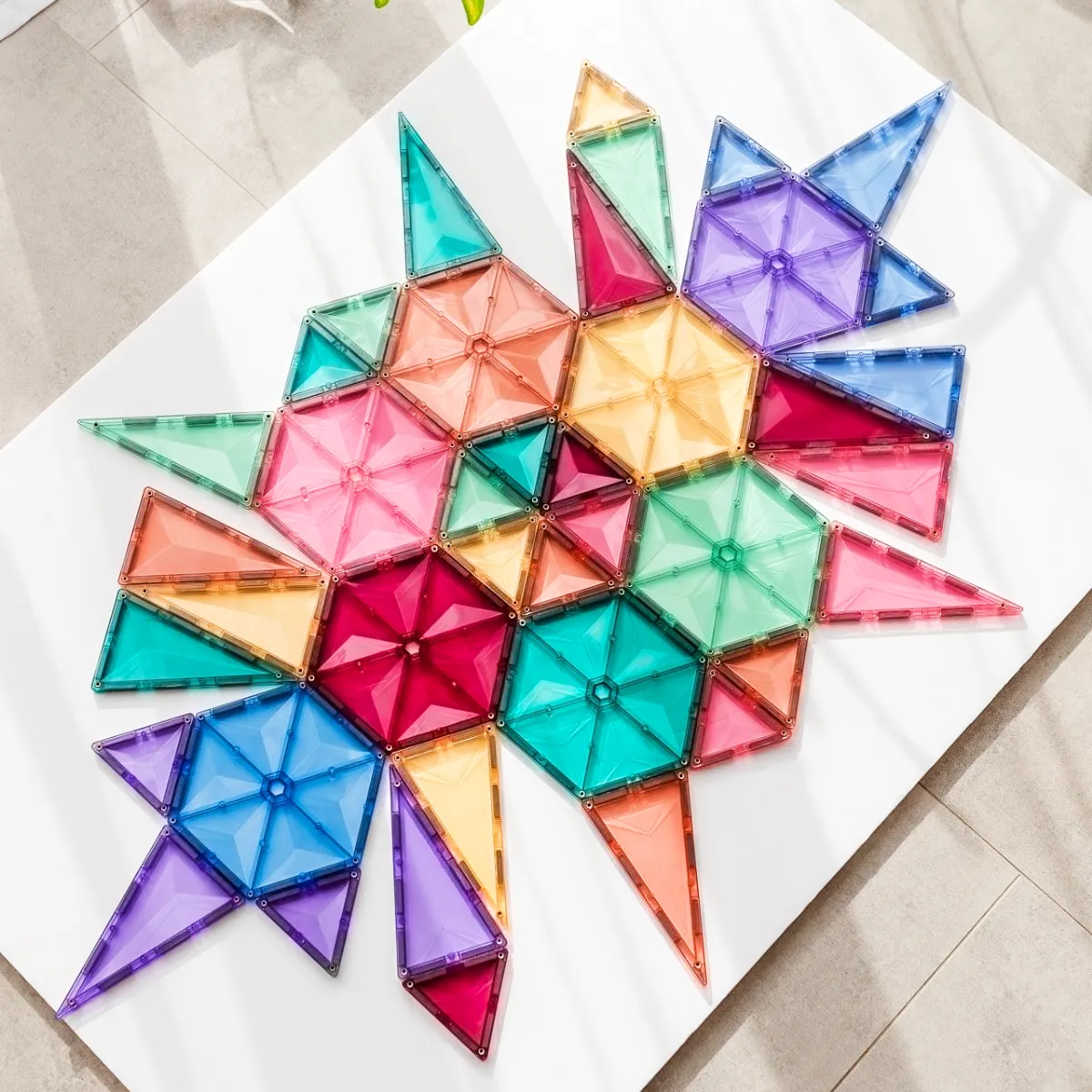 Connetix Pastel Geometry Pack (40 pc)