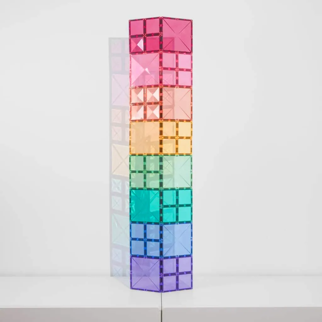 Connetix Pastel Square Pack (40 pc)