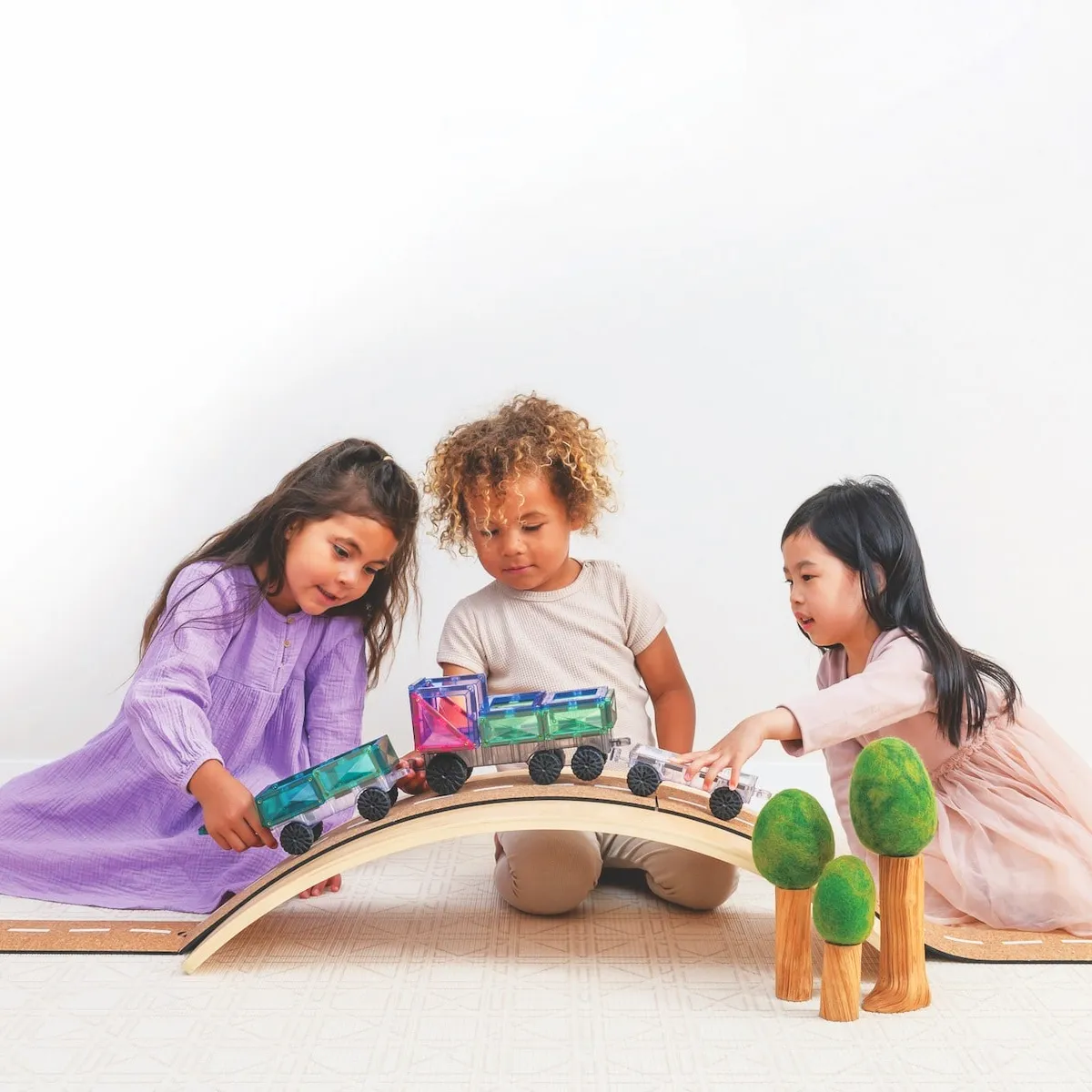 Connetix Pastel Transport Pack (50 pc)