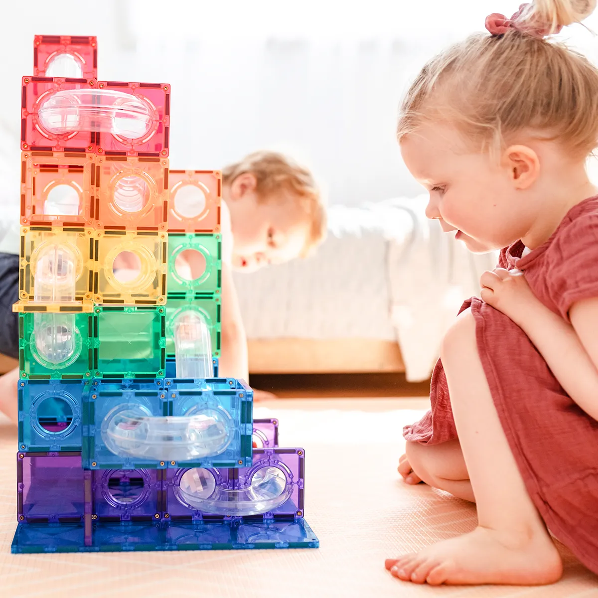 Connetix Rainbow Ball Run (92 pc)