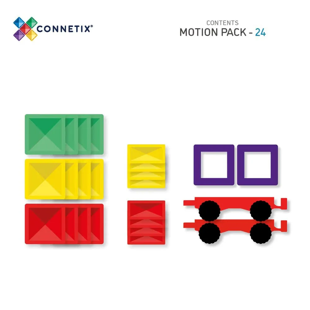 Connetix Rainbow Motion Pack (24 pc)