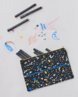 Cotton Zip Pencil case