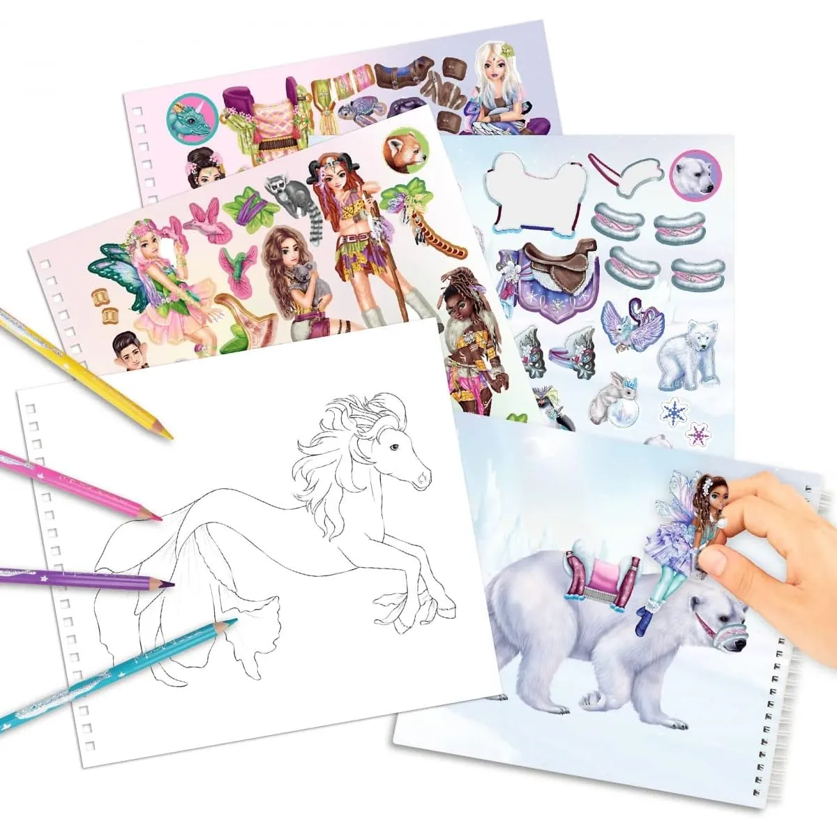 Create Your TOPModel Fantasy Friends - June