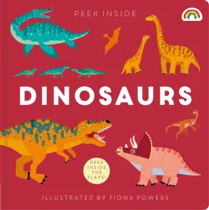 Dinosaurs Peek Inside Book