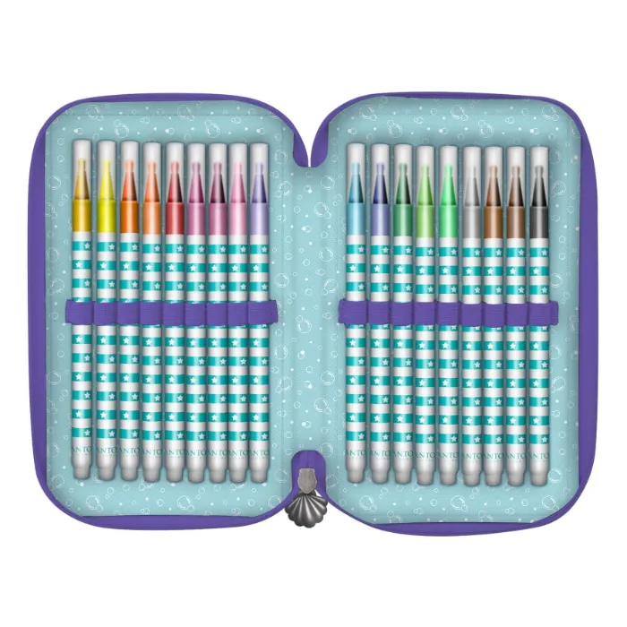 Gorjuss Making Waves Triple Filled Pencil Case