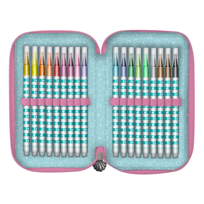 Gorjuss Making Waves Triple Filled Pencil Case