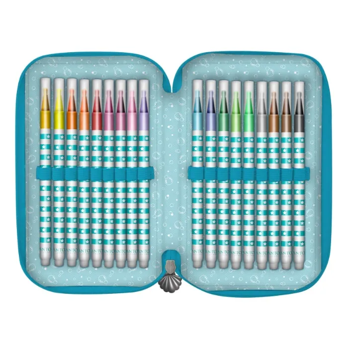 Gorjuss Making Waves Triple Filled Pencil Case