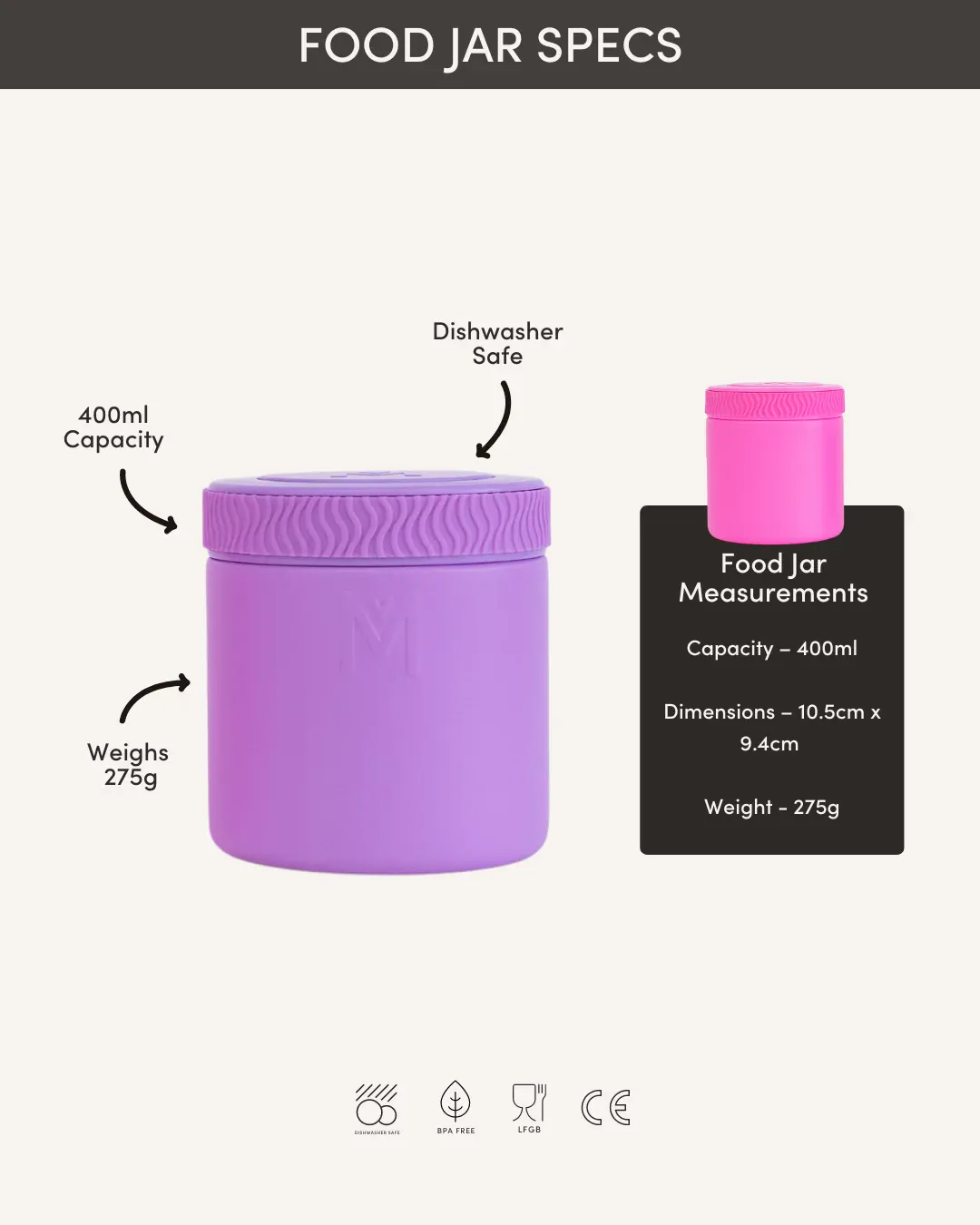 Insulated Food Jar - Dusk