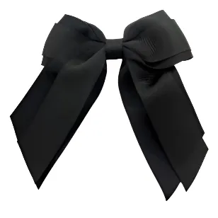 Mini Cheer Bow - Black