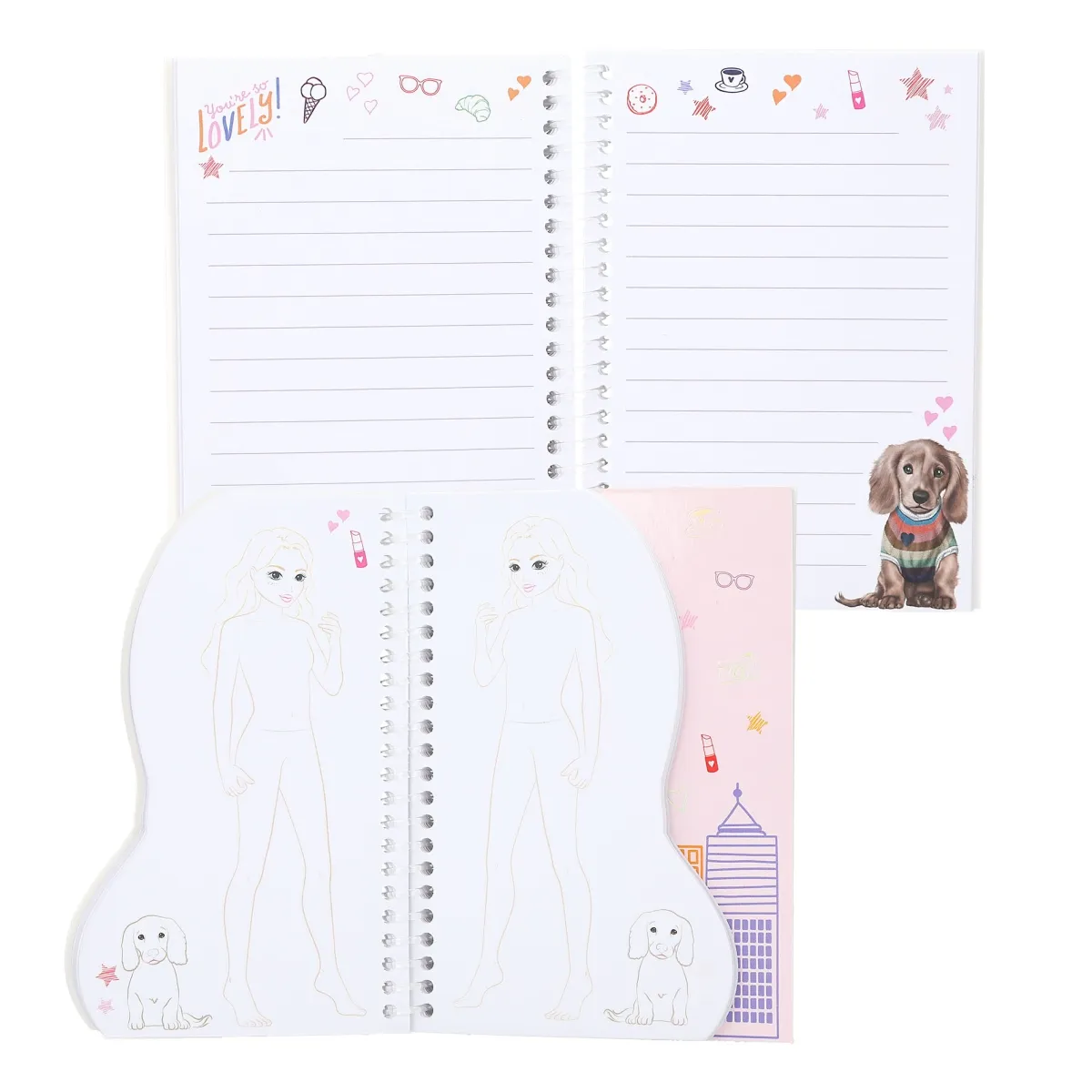 TOPModel A5 Spiral Notebook
