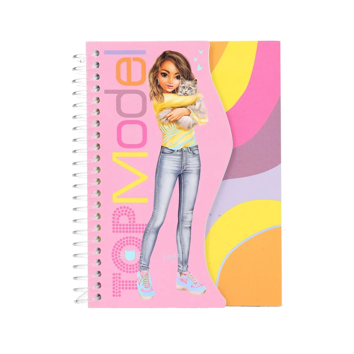 TOPModel A5 Spiral Notebook