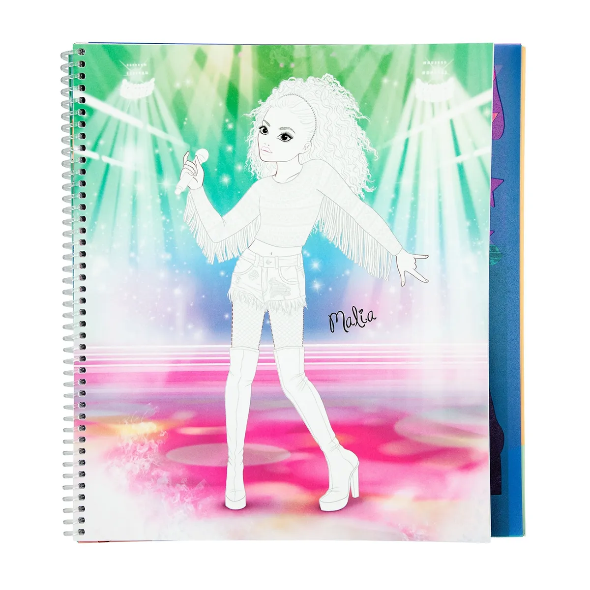 TOPModel Popstar Colouring Book