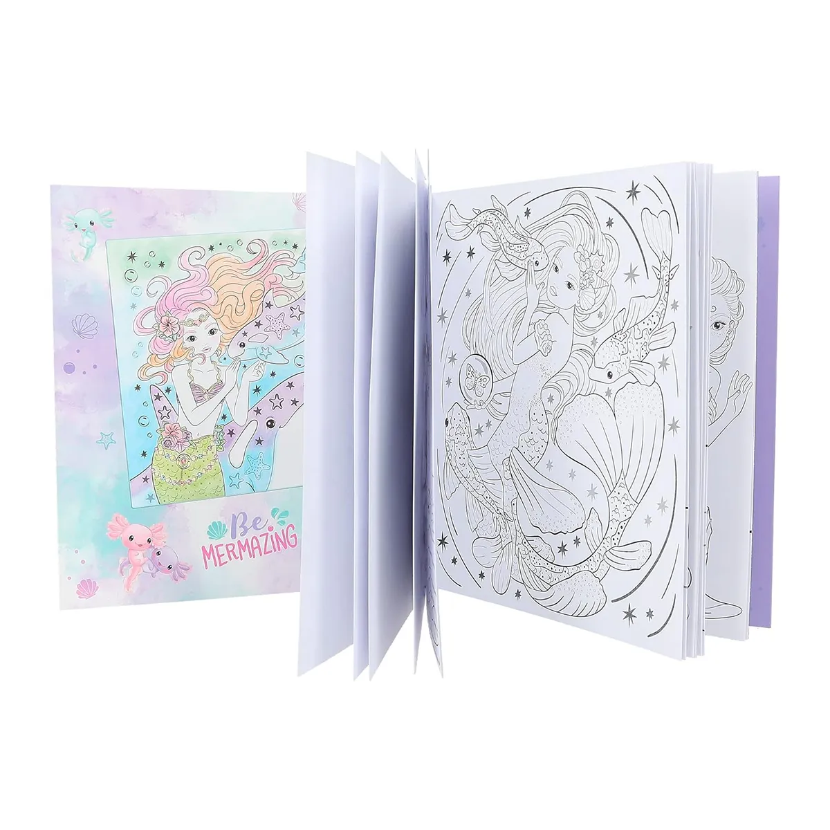 TOPModel Watercolour Book - Mermaid