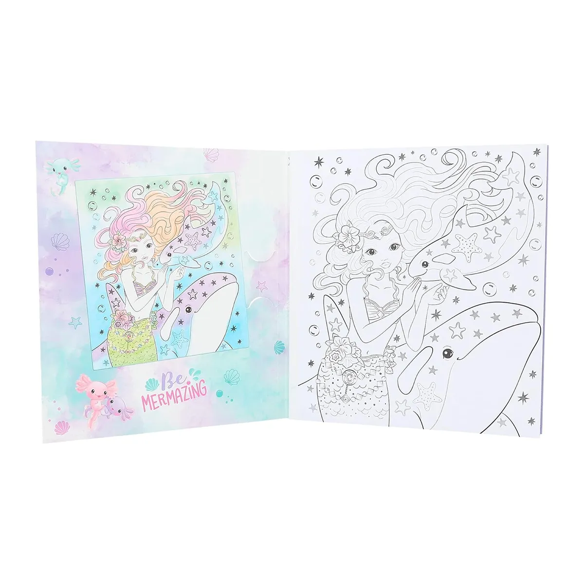 TOPModel Watercolour Book - Mermaid