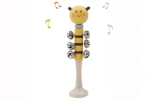 Wooden Bee Bell Stick